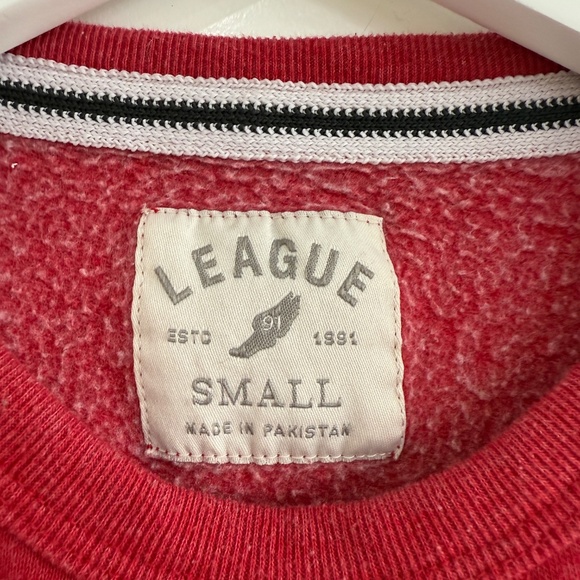 University of Maryland UMD Terrapins Terps Crew Sweatshirt League Pullover Small - Picture 5 of 6